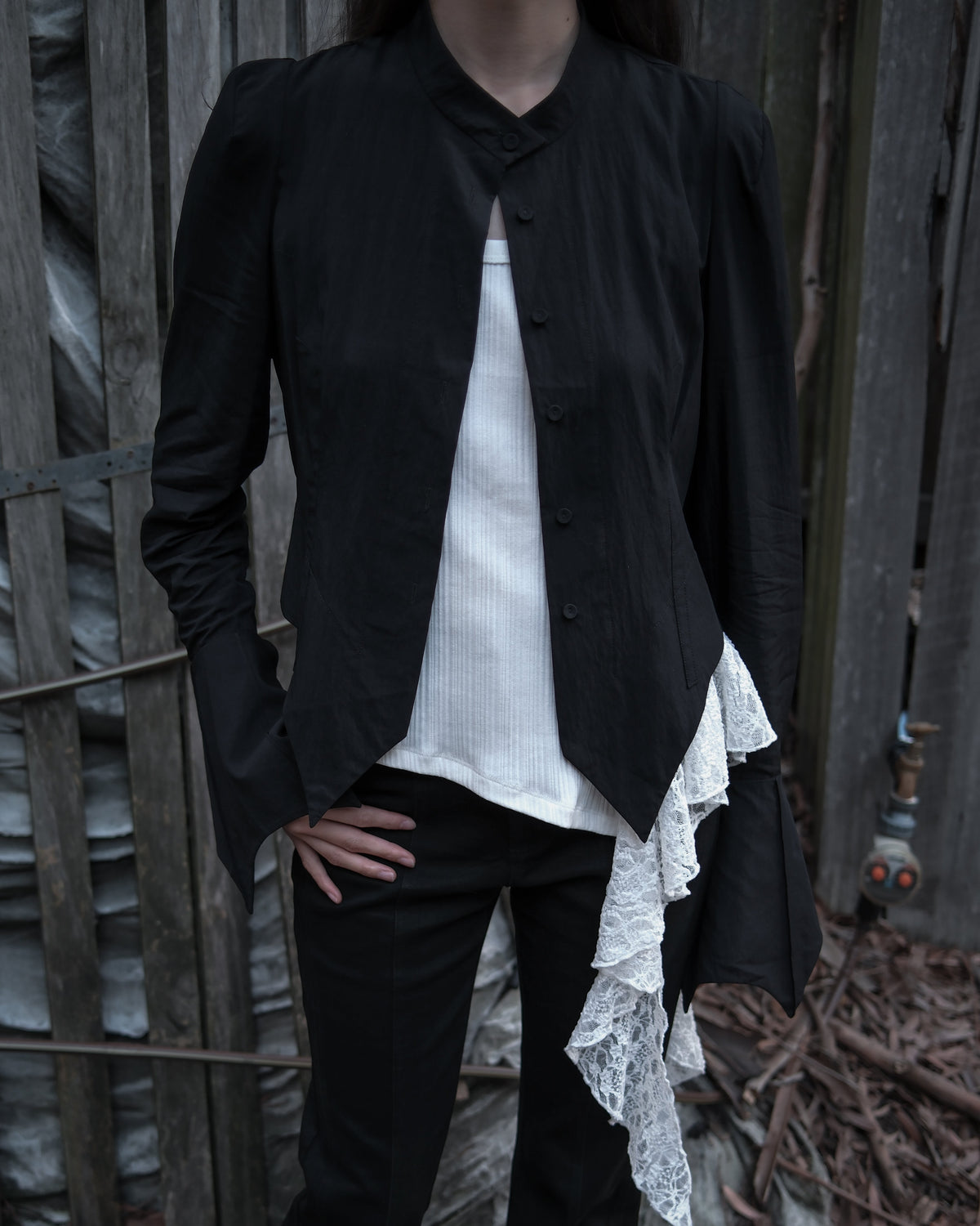 ARCANE DOCTRINE SHIRT — BLACK