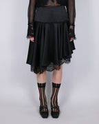 JUPE MI-LONGUE MIDNIGHT ALLURE