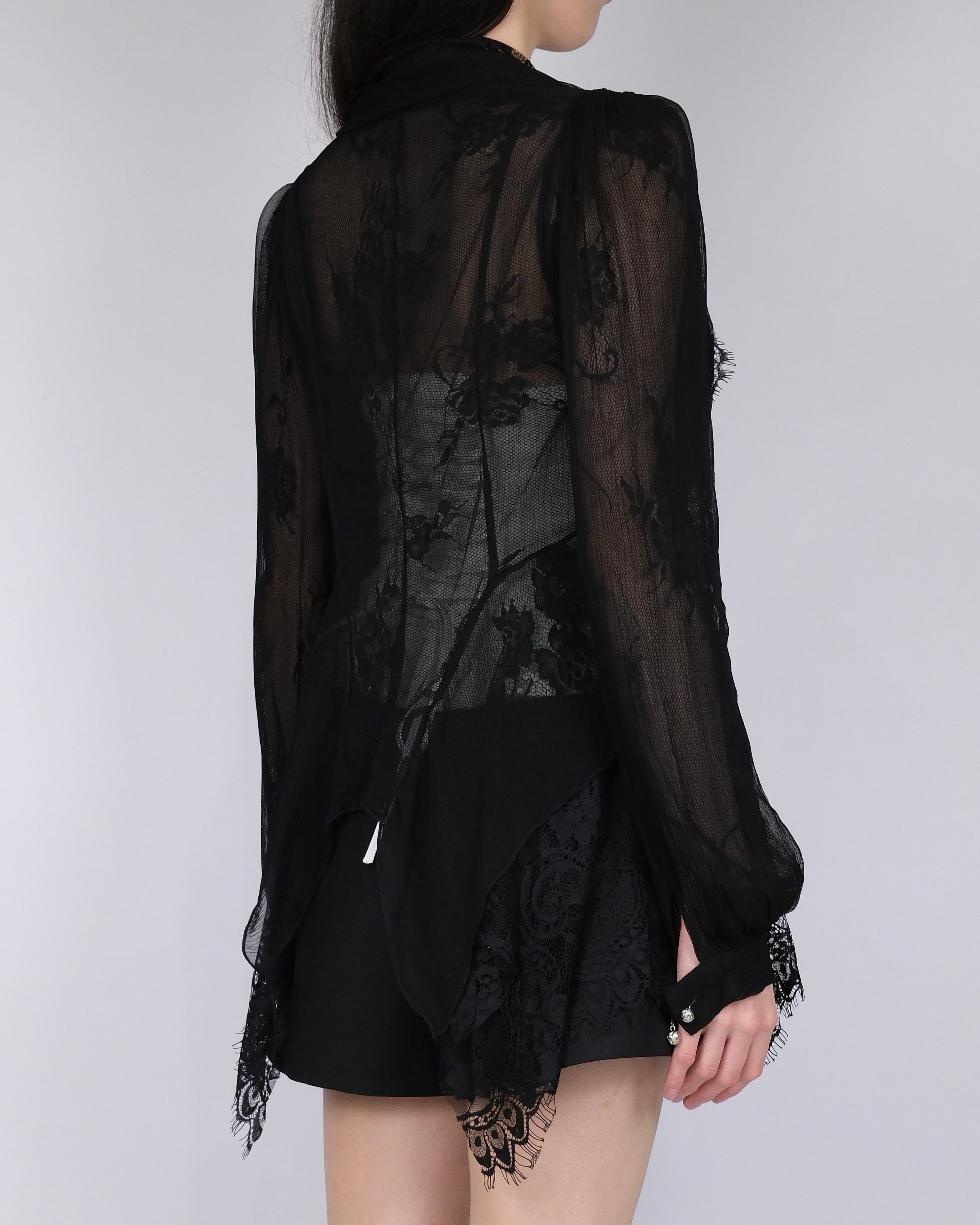 BLOUSE VOILE CLAIR DE LUNE