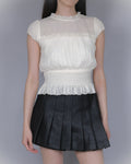 SILENT DISCIPLINE BLOUSE — IVORY