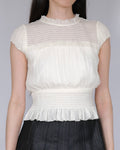SILENT DISCIPLINE BLOUSE — IVORY
