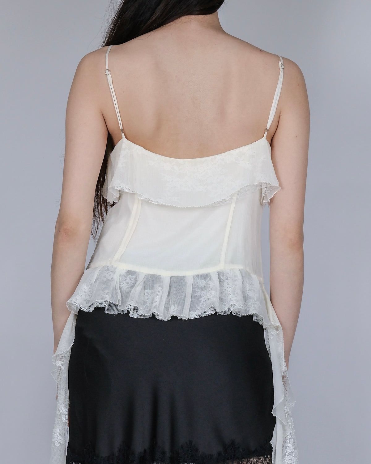 FATAL BLOOM CAMI — IVORY