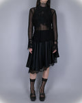 DARK DEVOTION SHEER BLOUSE