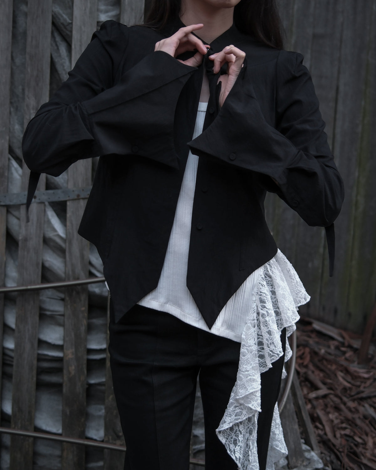 ARCANE DOCTRINE SHIRT — BLACK