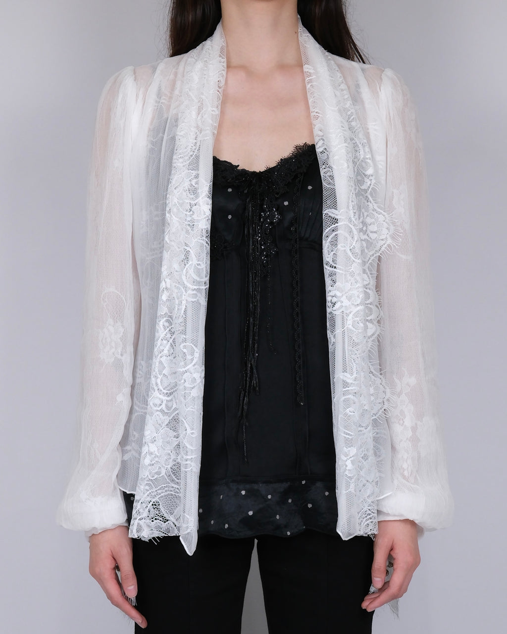 BLOUSE VOILE CLAIR DE LUNE