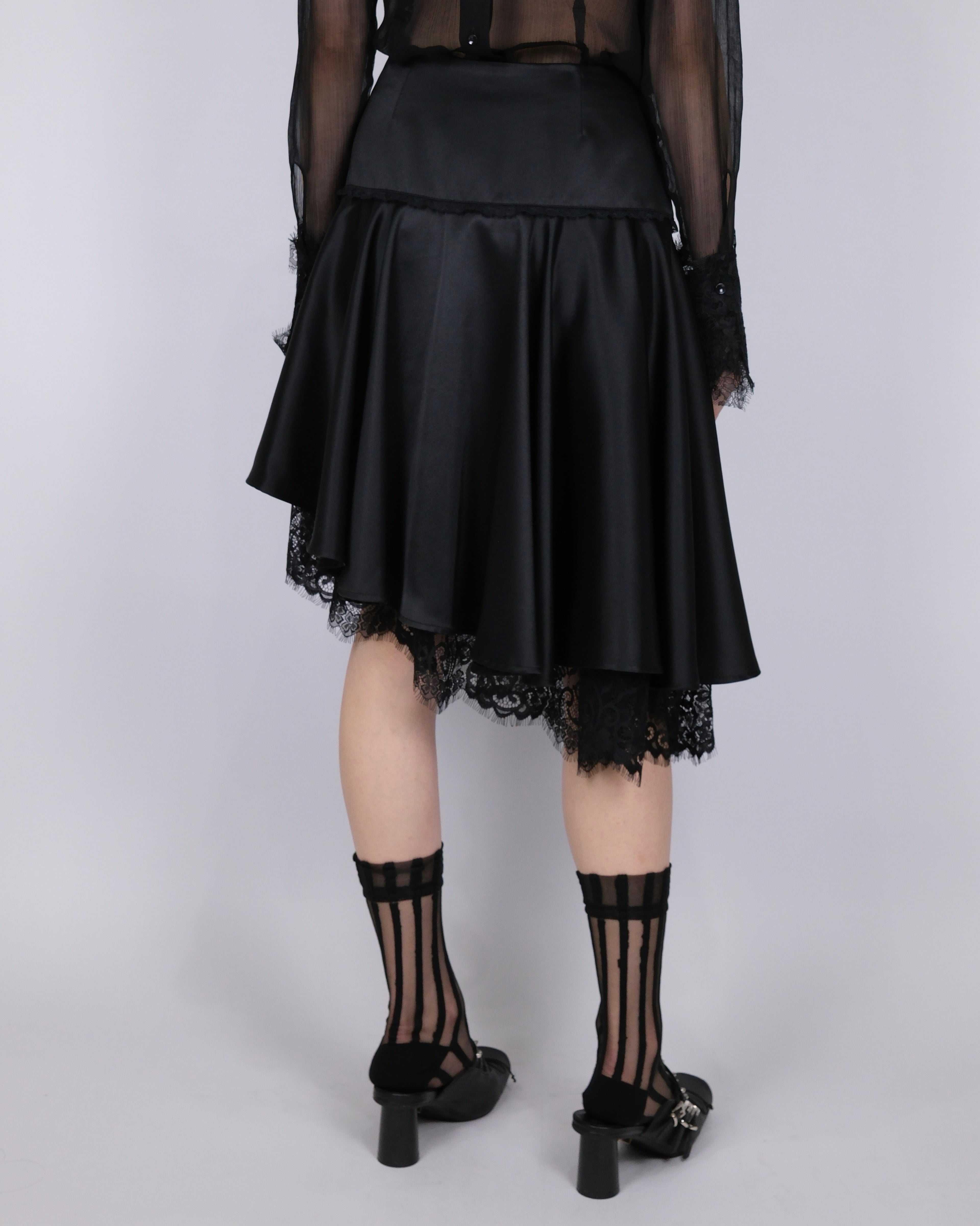 JUPE MI-LONGUE MIDNIGHT ALLURE
