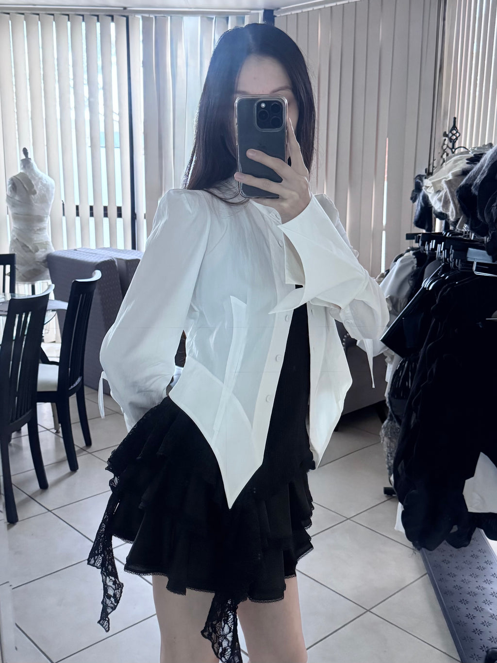 ARCANE DOCTRINE SHIRT — WHITE