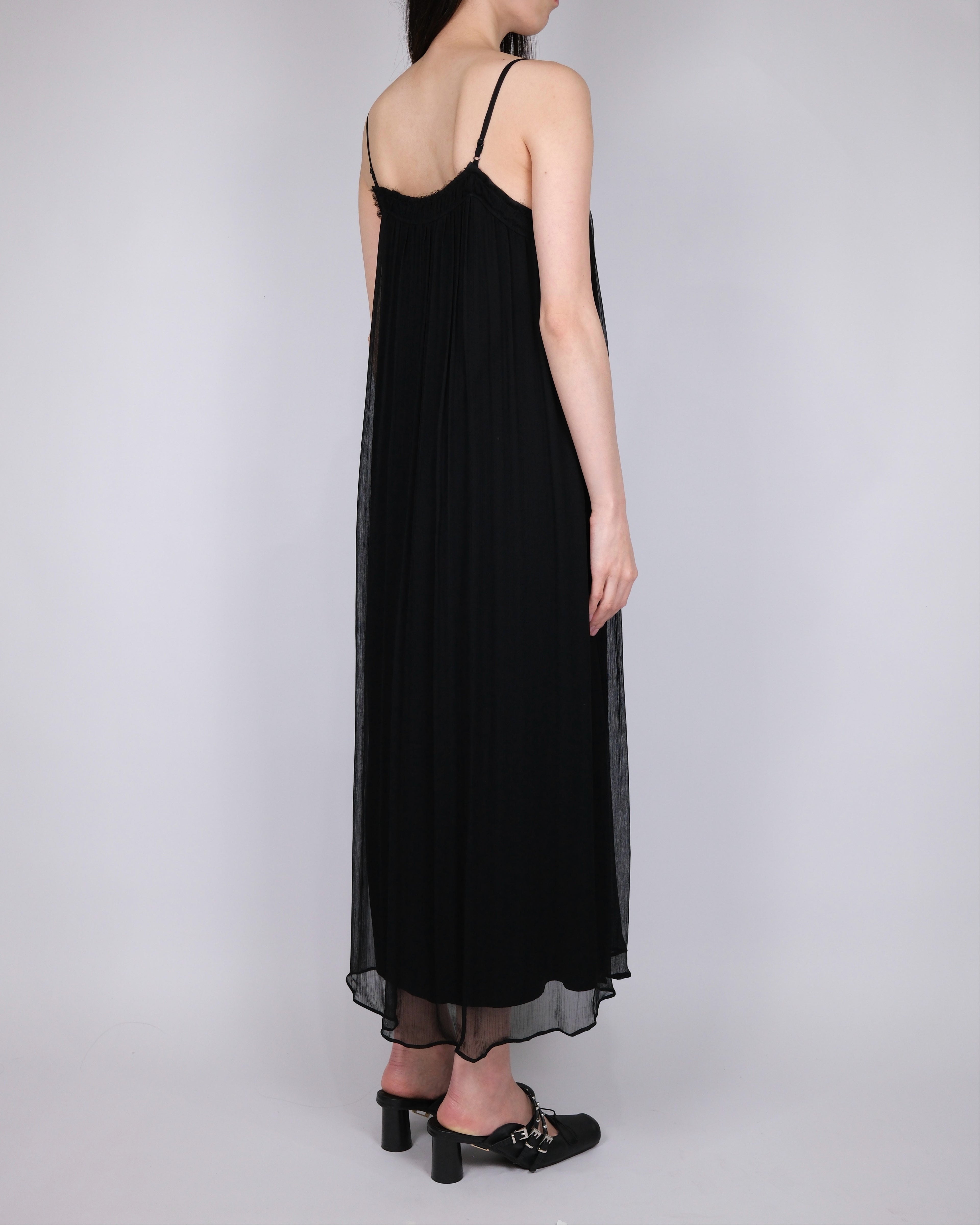 SACRED RITUAL MAXI DRESS — BLACK